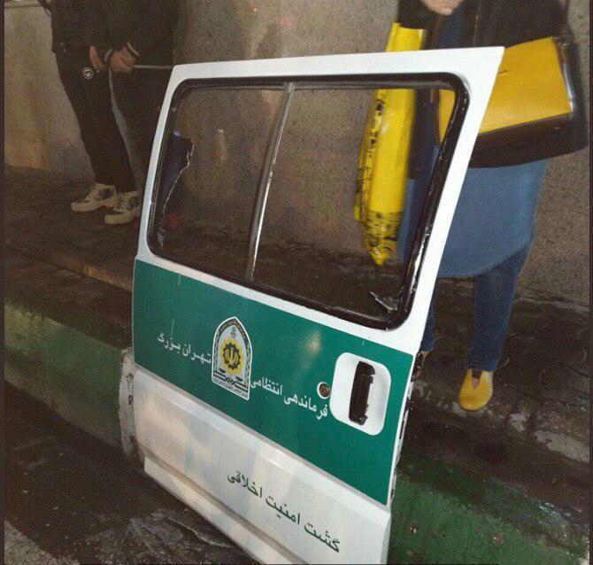 ماجرای شبانه گشت ارشاد و دو دختر جوان