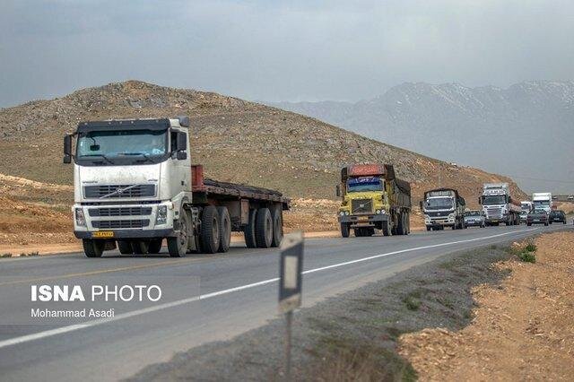 تردد و ورود کامیون به تهران ممنوع شد