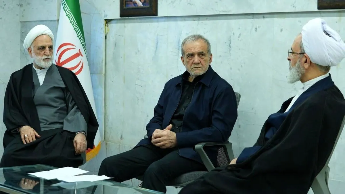 پزشکیان: شورای موقت رهبری دیروز تصویب کرد دیگر به کشور‌های همسایه حمله نشود