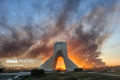 تصاویر | آزادی پس از حملات در غرب تهران