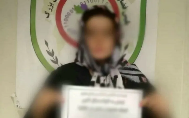 دستگیری زن جوان بخاطر توهین به یکی از اقوام