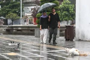 هواشناسی ۱۴۰۵/۰۳/۰۱/ احتمال رگبار باران و وزش باد شدید در برخی نقاط کشور طی امروز